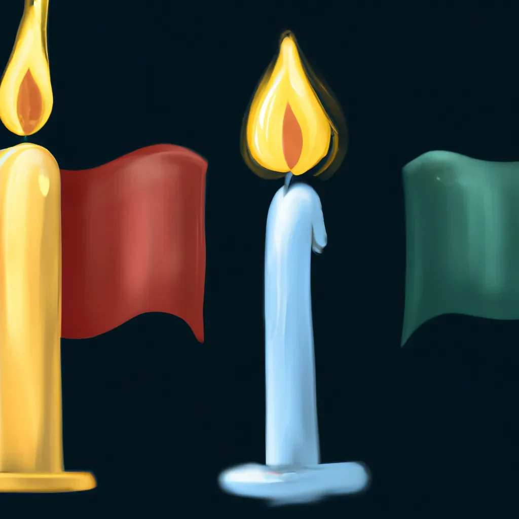 Fotos O simbolismo das velas em diferentes tradicoes religiosas