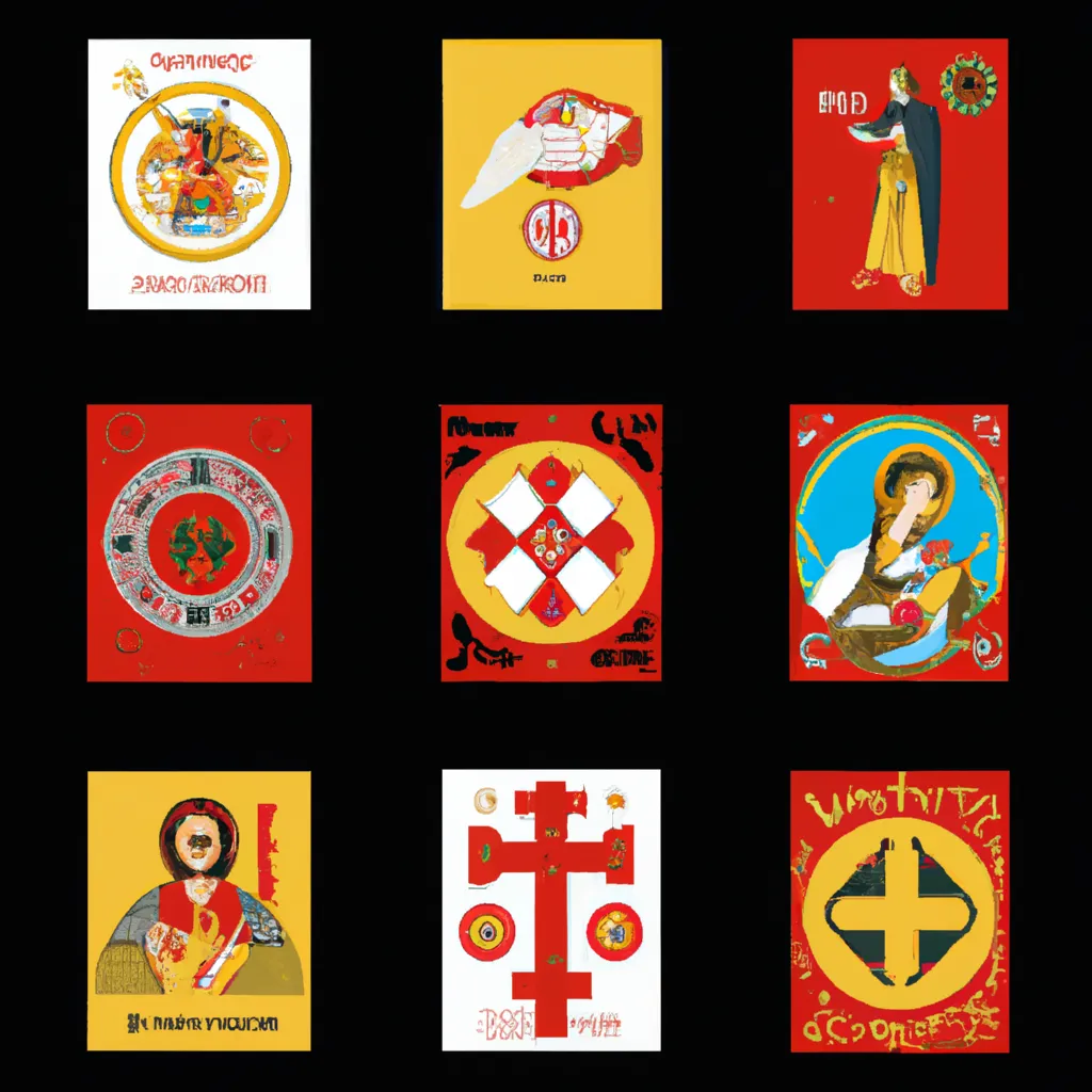 Fotos Os simbolos e significados da iconografia crista
