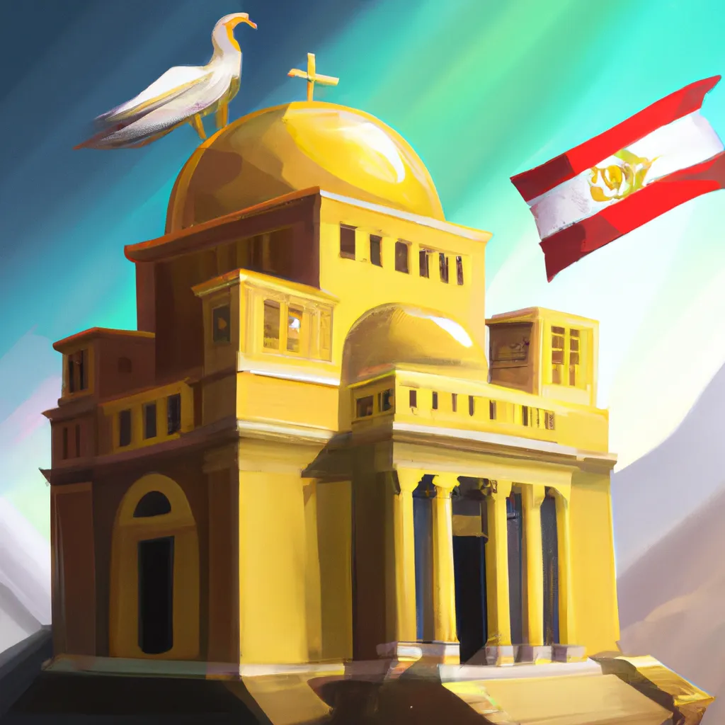 Fotos A Igreja Copta e a politica no Egito