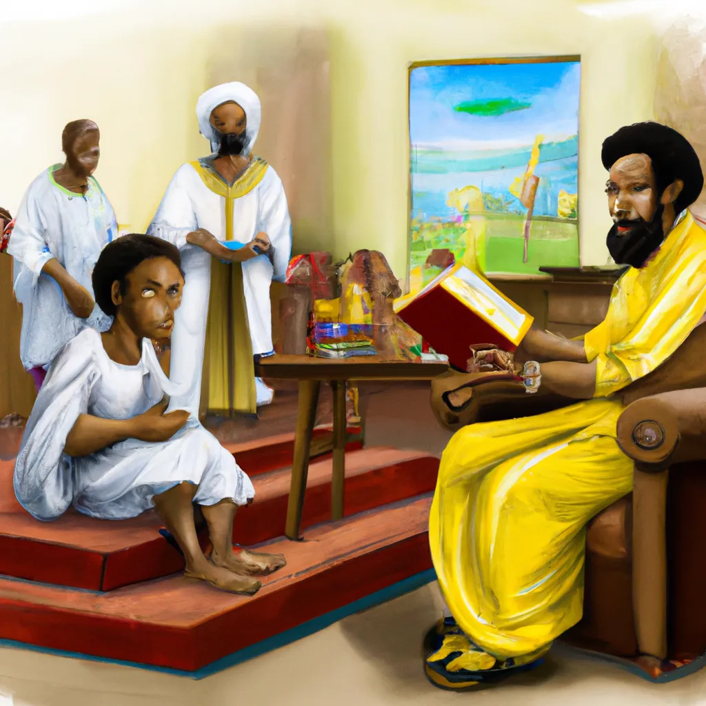 Fotos A educacao religiosa na Igreja Ortodoxa Etiope