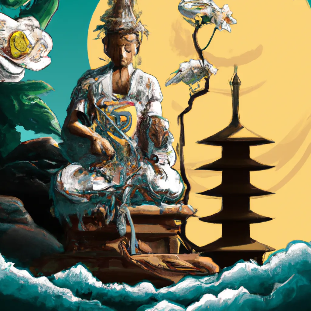 Fotos A influencia do budismo na mitologia japonesa