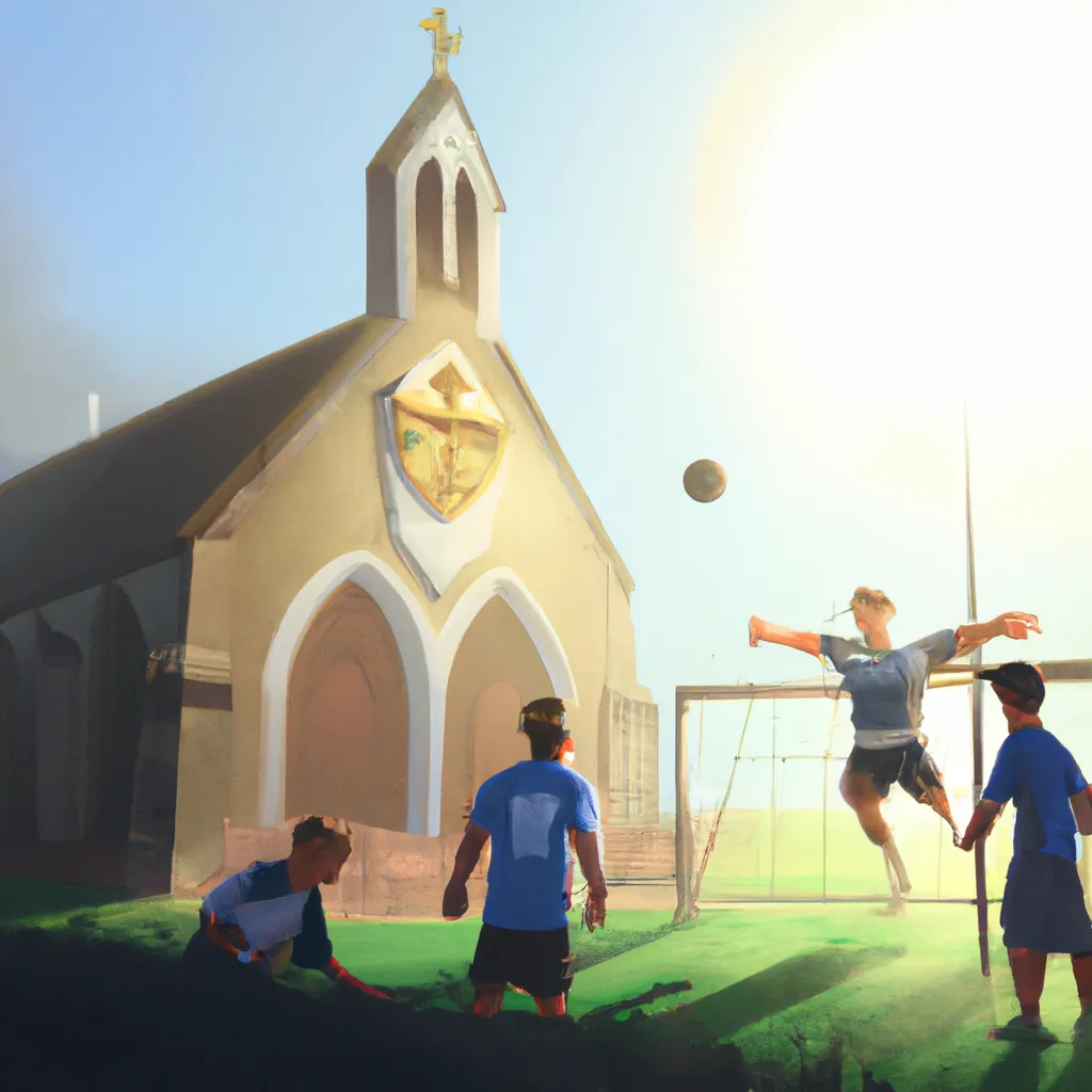 Fotos A relacao entre a Igreja Anglicana e o esporte