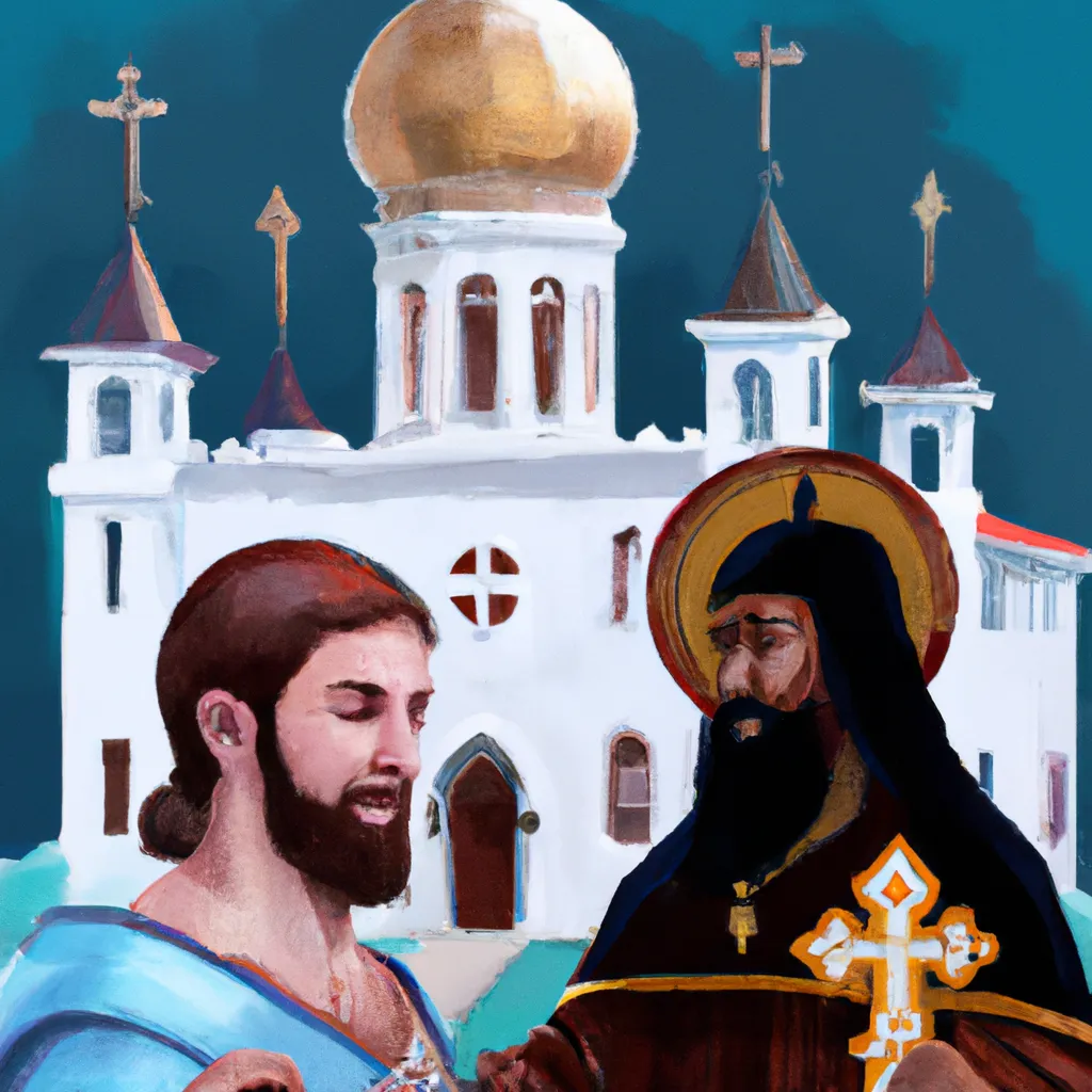 Fotos A relacao entre a Igreja Copta e a Igreja Ortodoxa da Georgia