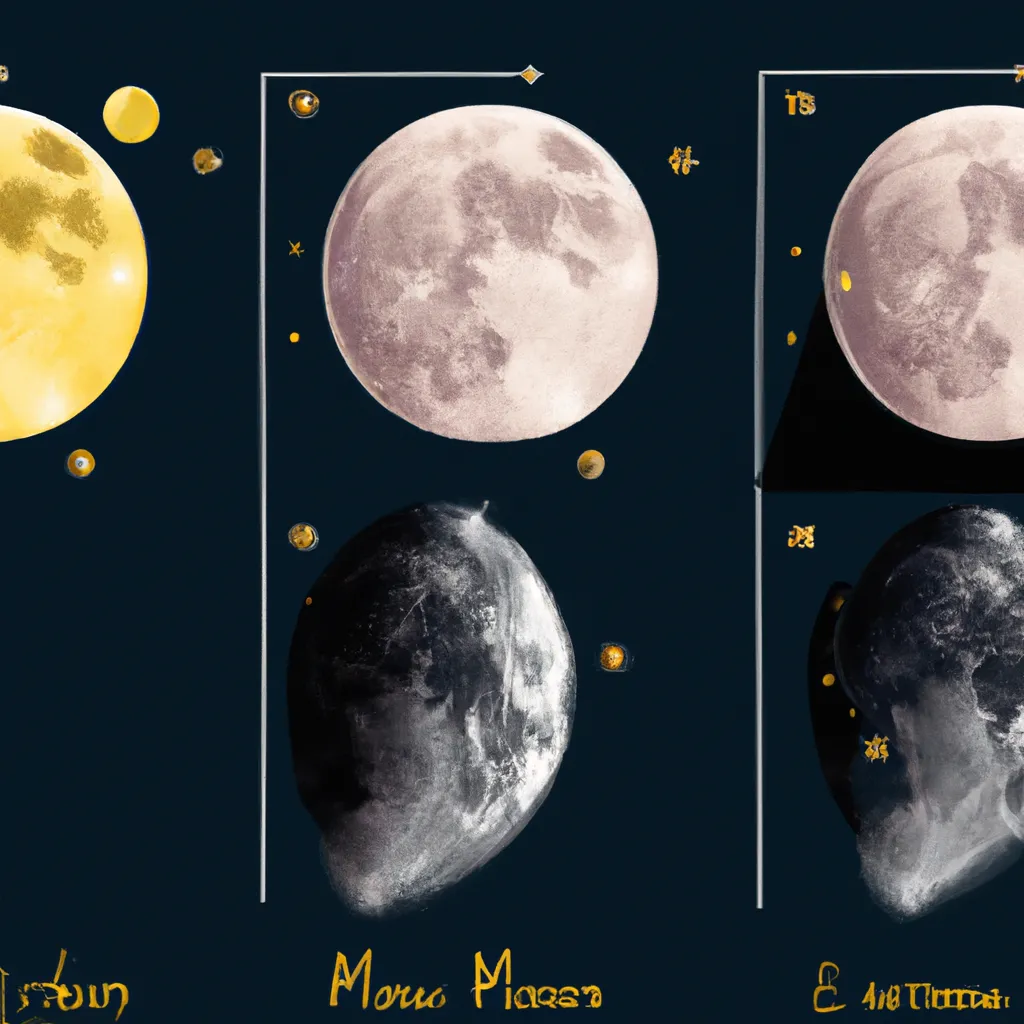Fotos As melhores posicoes para observar as Fases da Lua