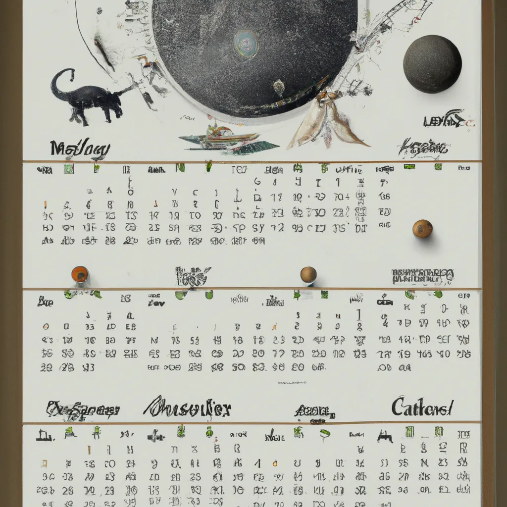 Fotos O Calendario Thelematico uma visao geral