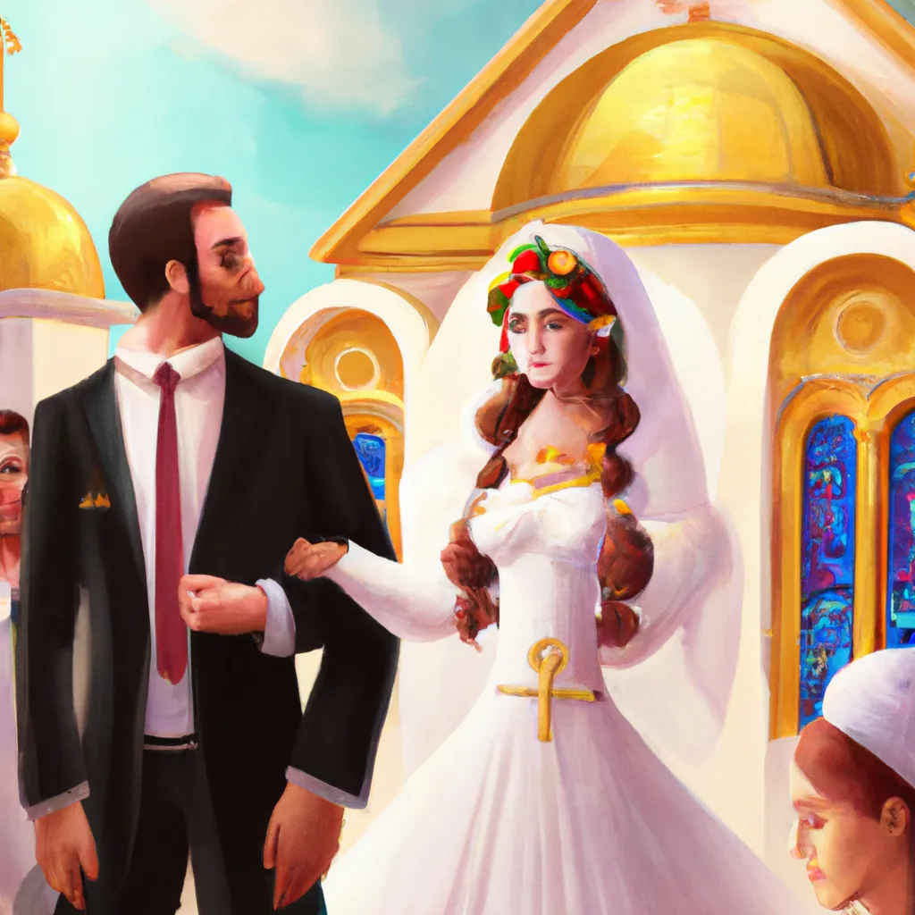 Fotos O casamento na Igreja Grega