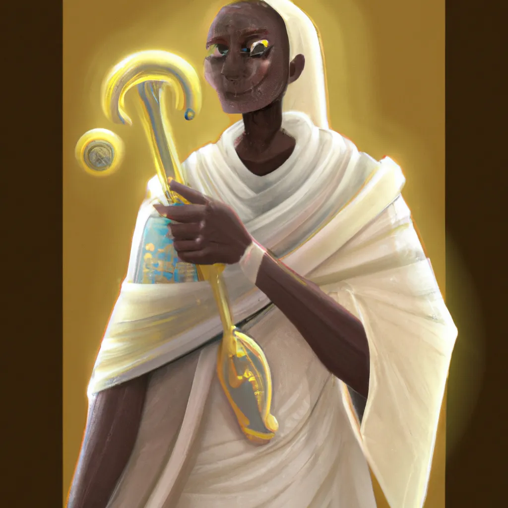 Fotos O mito de Imhotep o deus da medicina e sabedoria