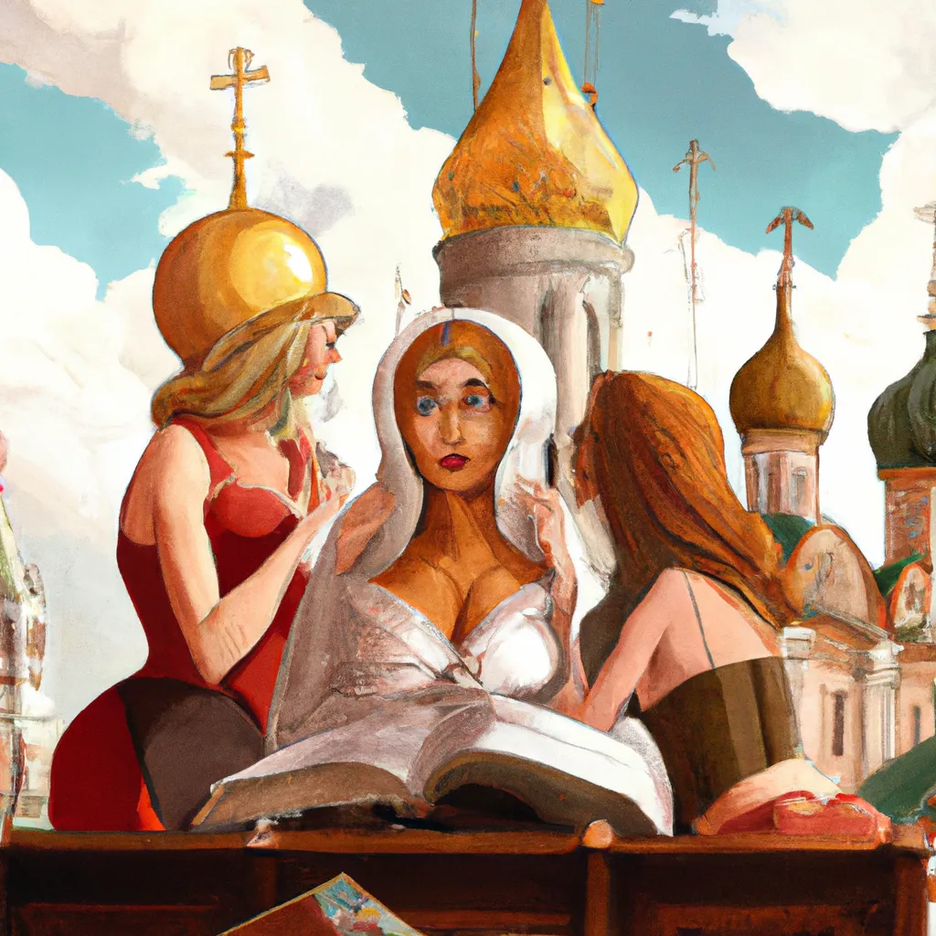 Fotos O papel das mulheres na Igreja Russa