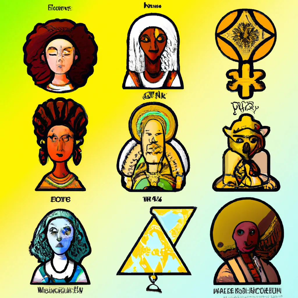 Fotos Os icones etiopes e seu significado