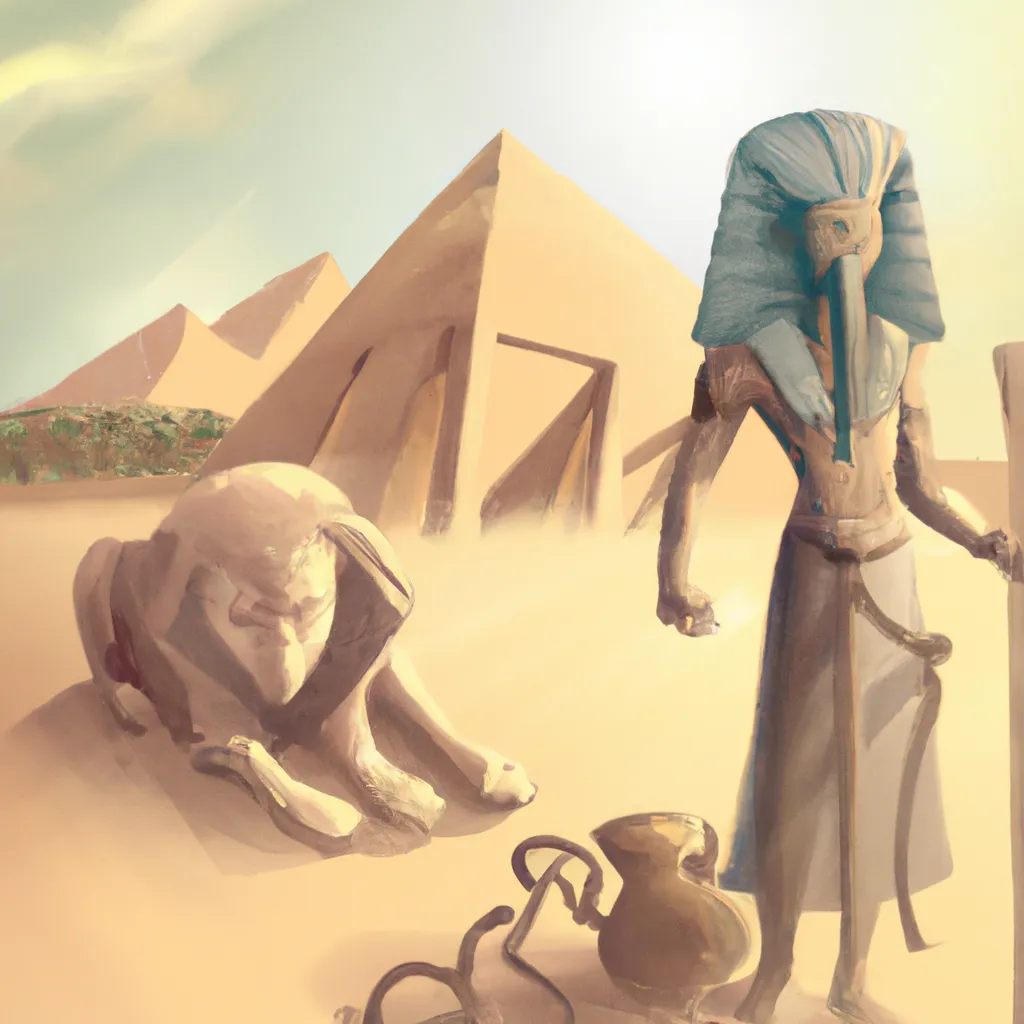 Fotos Os mitos egipcios e a arqueologia descobertas recentes
