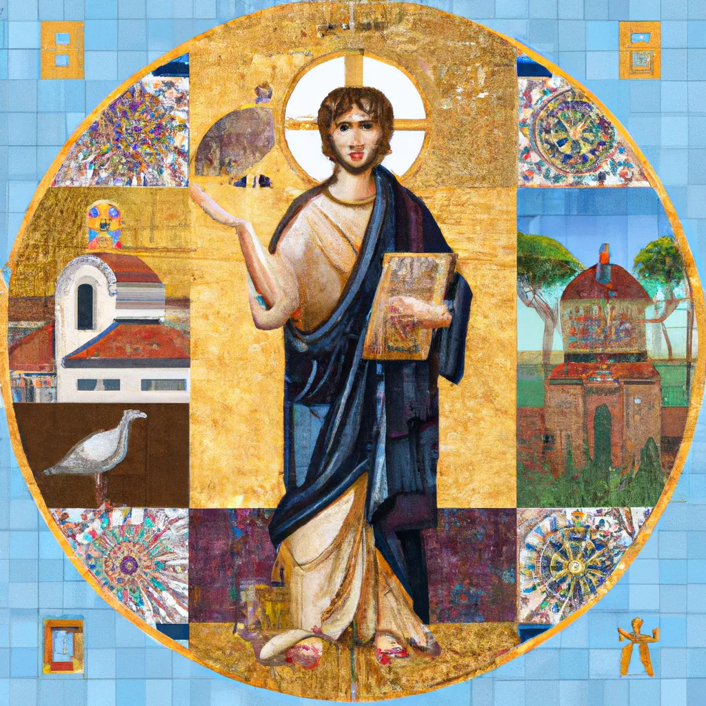 Fotos Os mosaicos bizantinos e sua simbologia