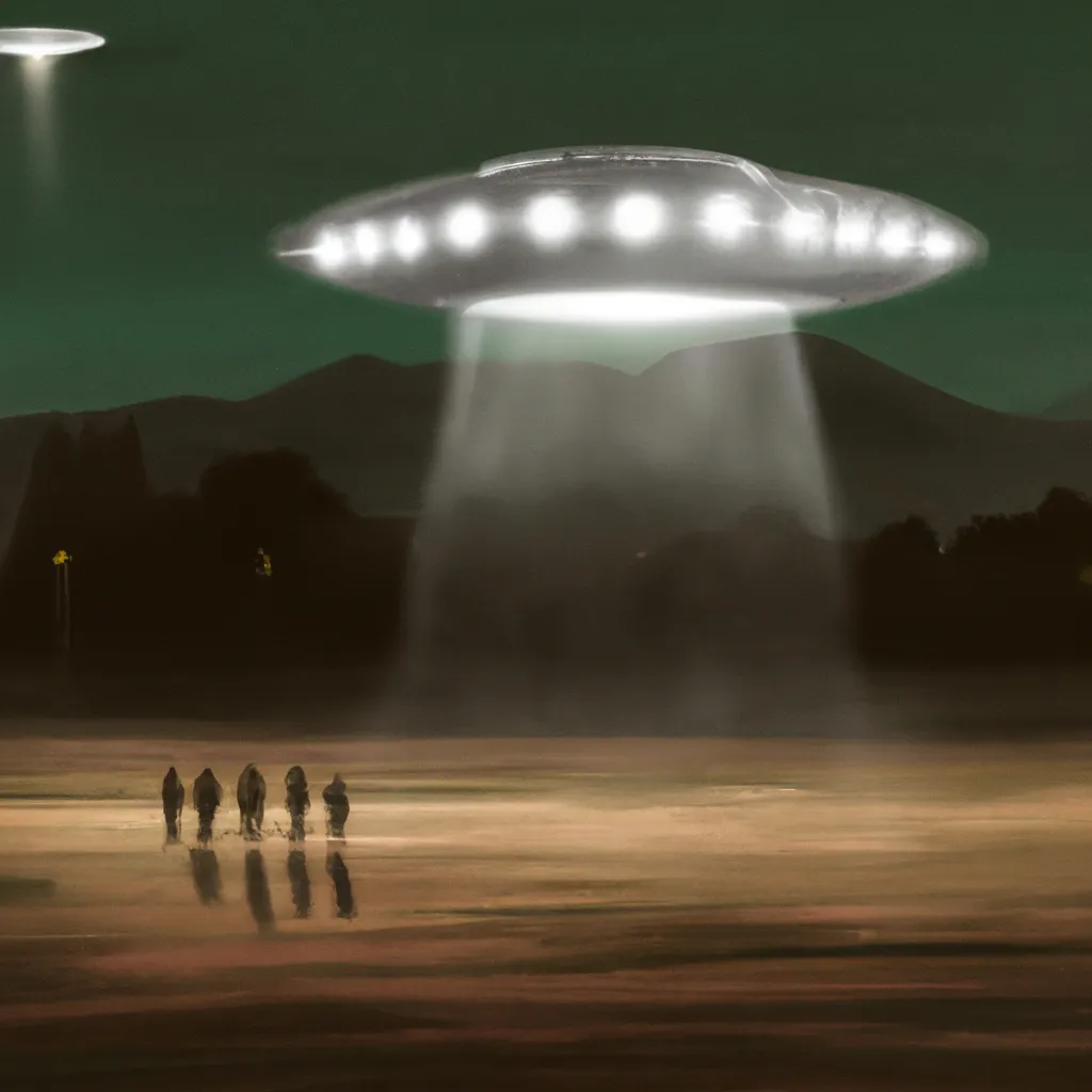 Fotos Os primeiros avistamentos de UFOs registrados na historia