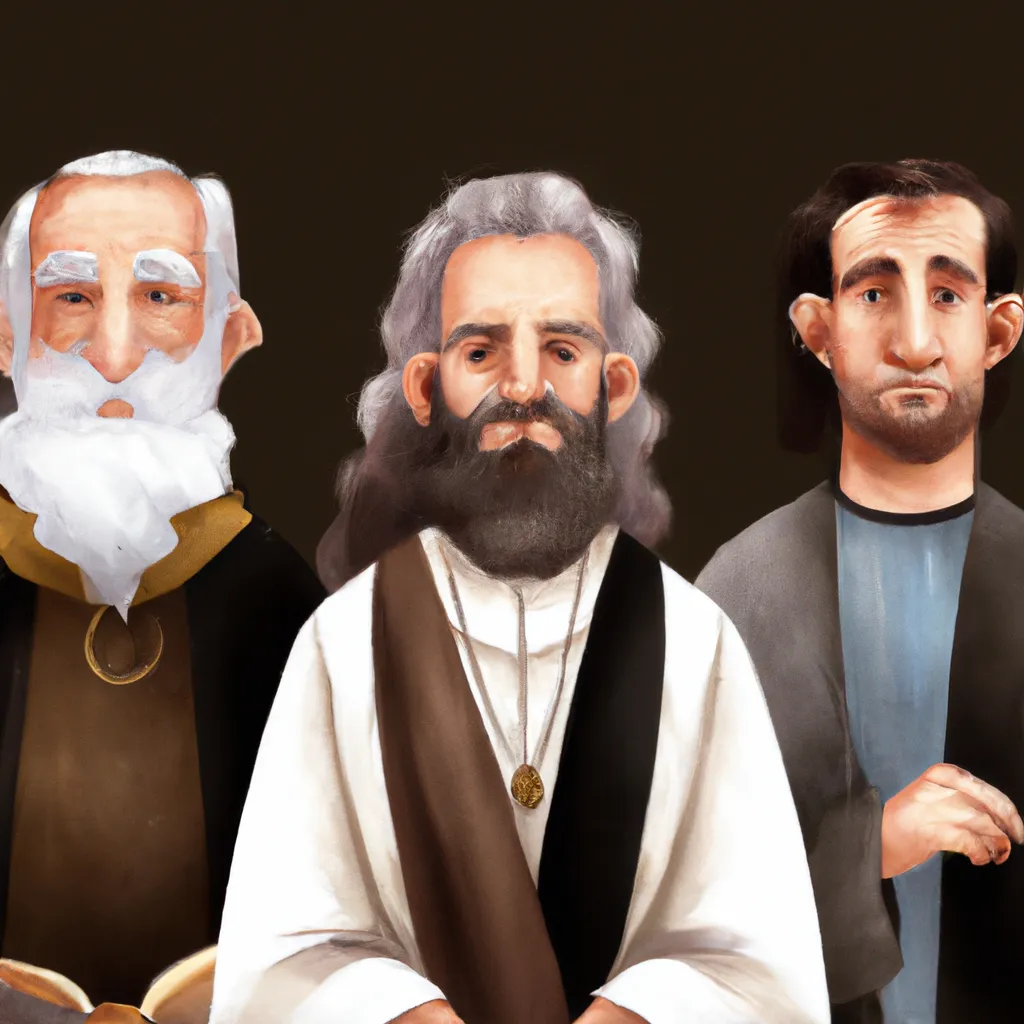 Fotos Os principais teologos e lideres da Igreja Assiria