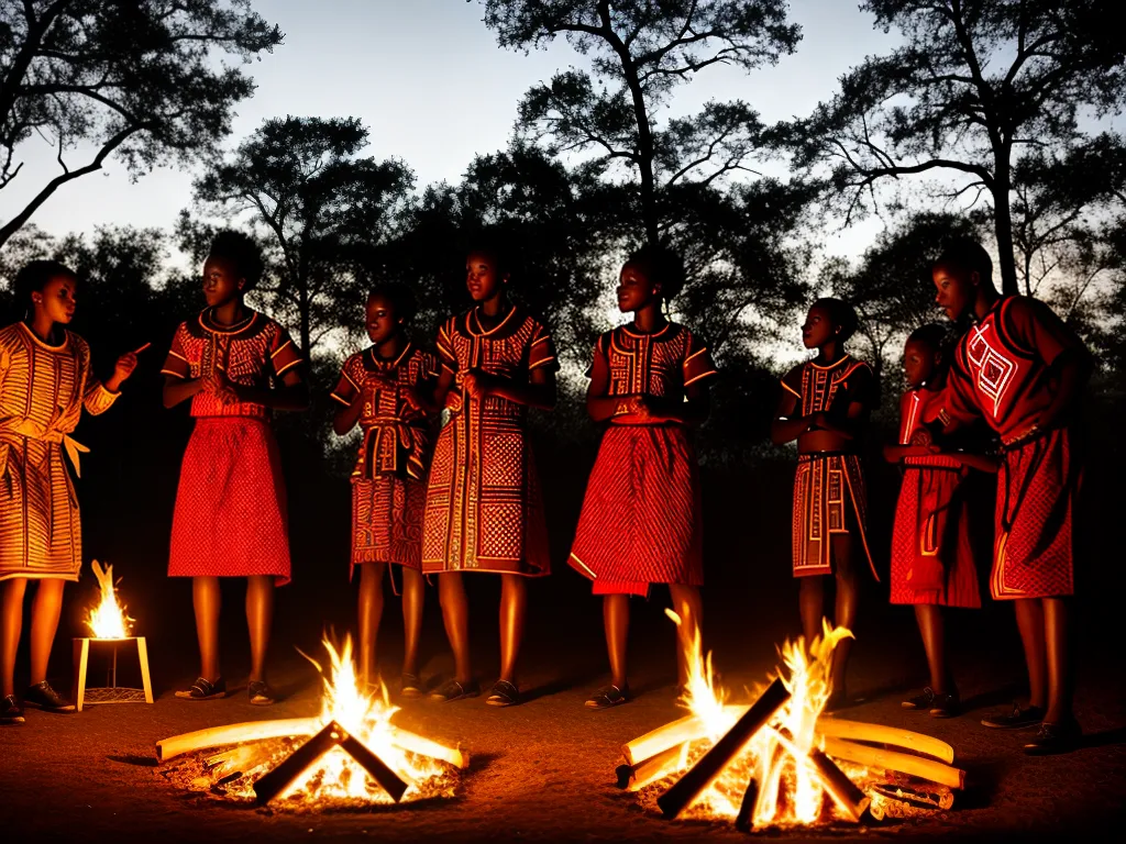Fotos a danca na tradicao espiritual africana dos orixas aos vodu