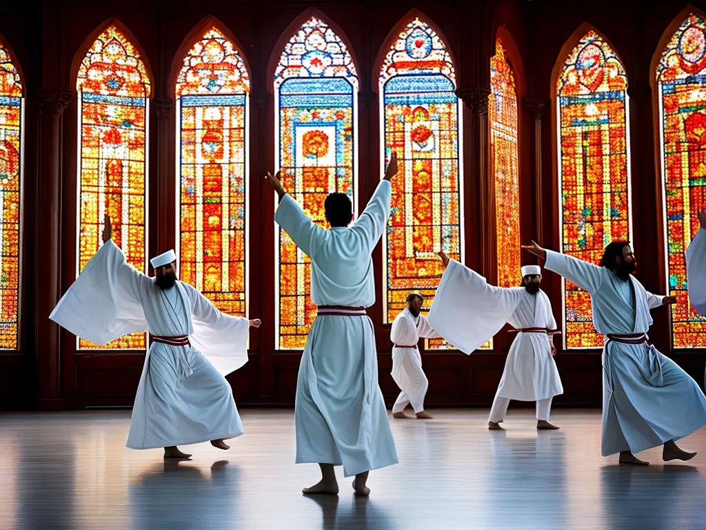 Fotos a danca na tradicao sufi a busca pela conexao divina