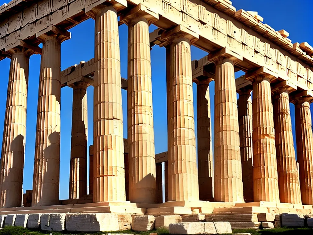 Fotos arquitetura templos gregos influencia cultura ocidental