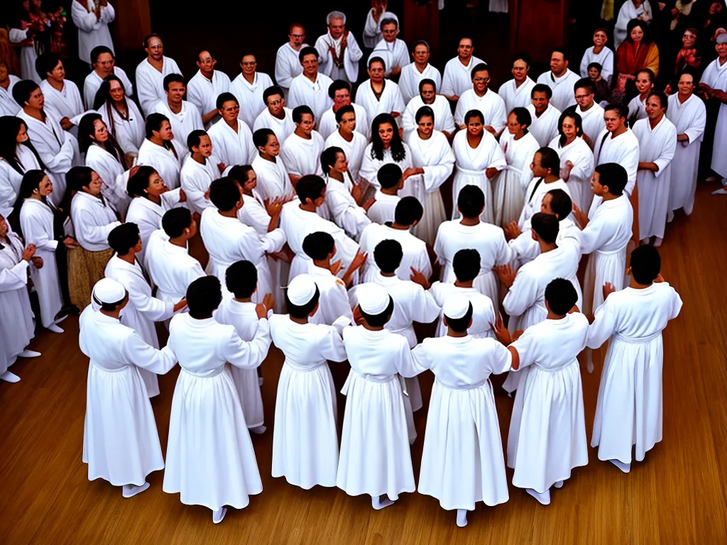 Fotos danca liturgica tradicoes cristas