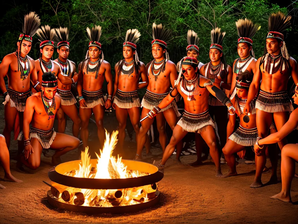 Fotos danca ritual cultura aborigena australiana