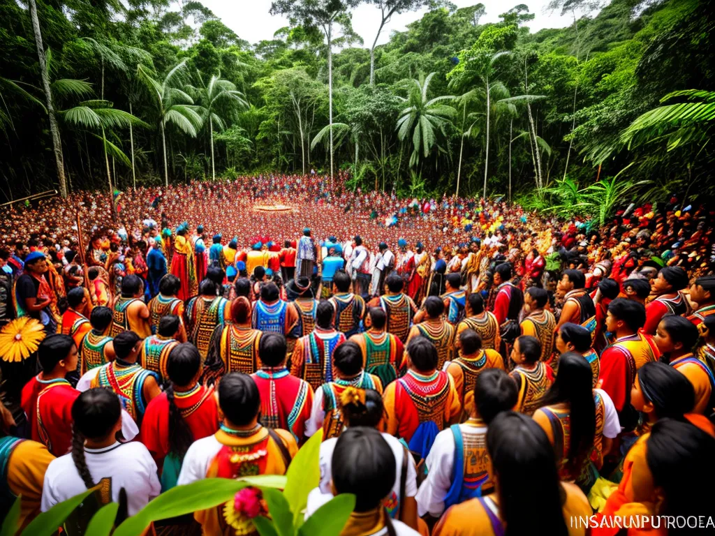 Fotos dancas religiosas indigenas da amazonia preservacao e resistencia