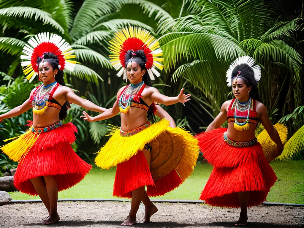 Fotos dancas religiosas polinesia conexao natureza antepassados