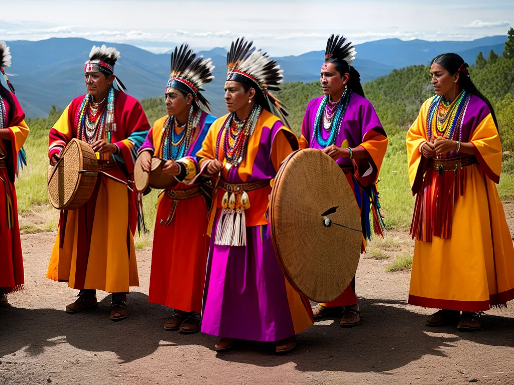 Fotos dancas sagradas povos indigenas america norte 1