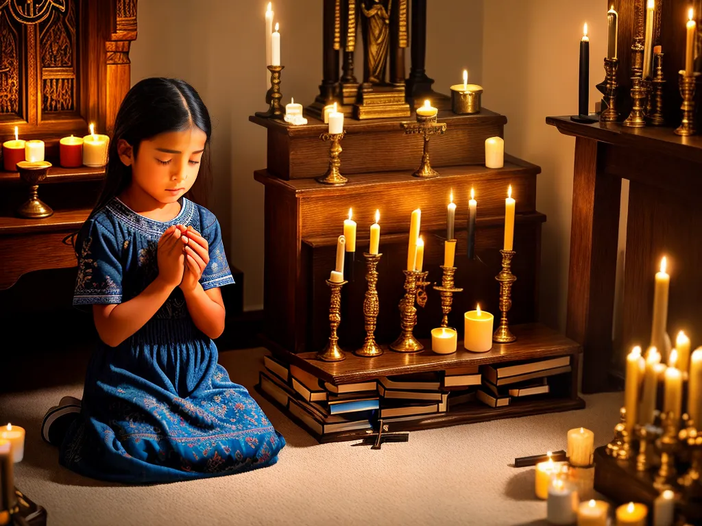 Fotos importancia rituais expressao fe infantil