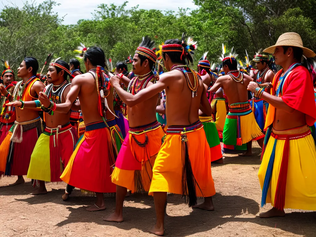 Fotos papel dancas religiosas cultura indigena