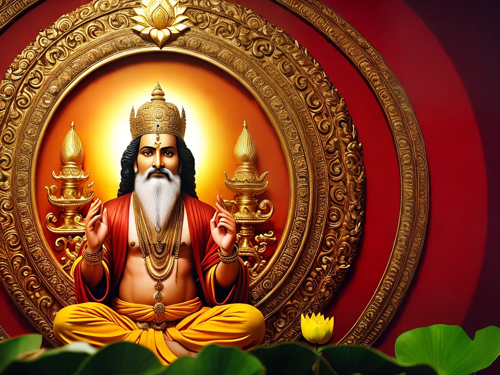 Imagens ayyavazhi e figura central lord ayya vaikundar
