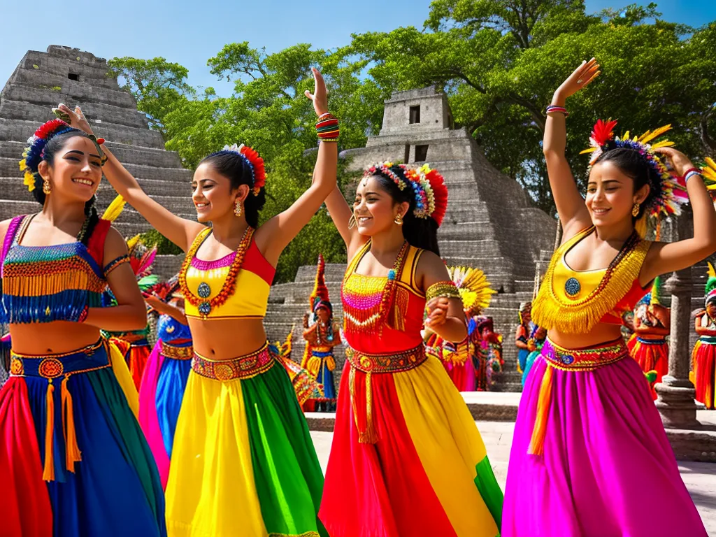 Imagens dancas sagradas do mexico tradicoes astecas e maias