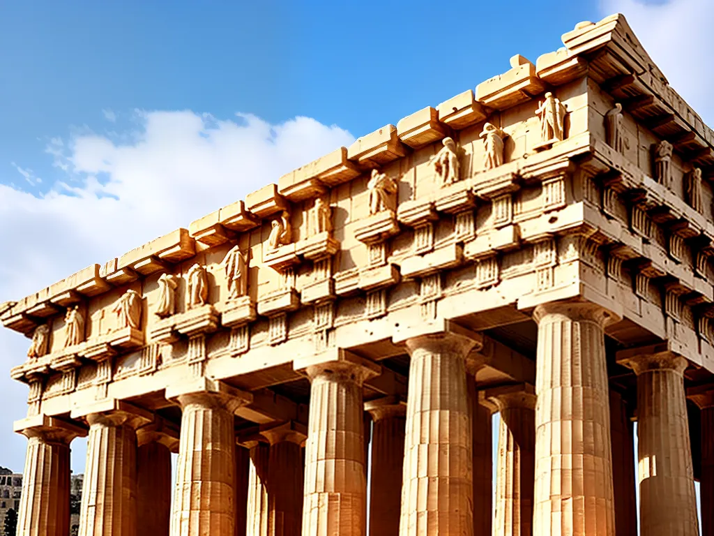 Natureza arquitetura templos gregos influencia cultura ocidental