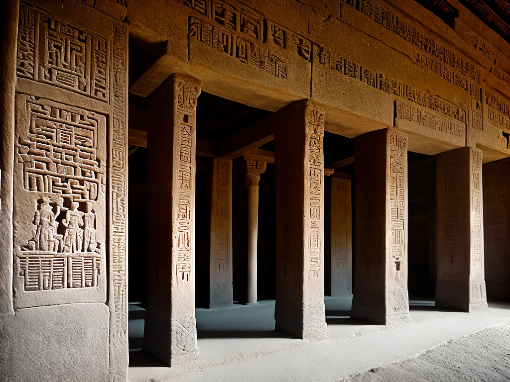 Natureza papel dos templos na preservacao da lingua e escrita sagrada