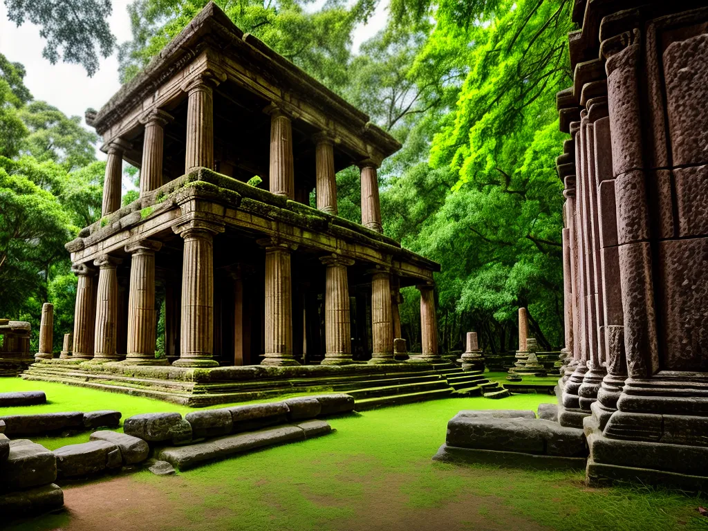 Natureza templos e relacao com arqueologia e pesquisa historica