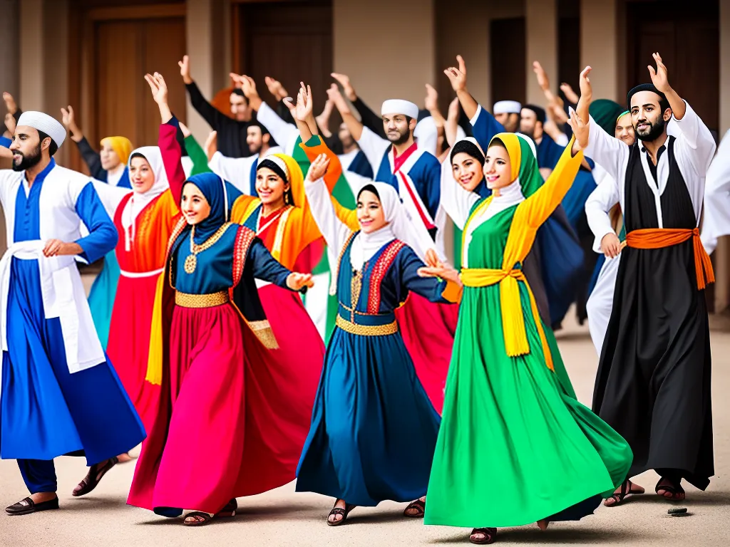 Planta danca manifestacao fe devocao cultura islamica