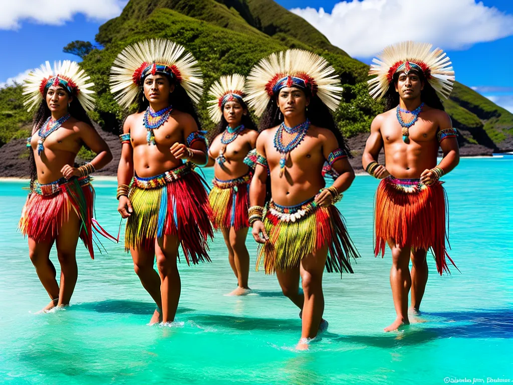 Planta dancas religiosas oceania rituais mitologia polinesia