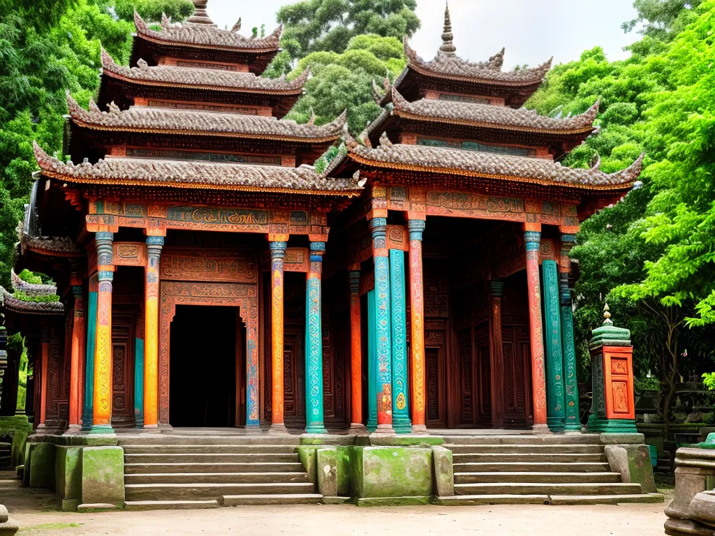 Planta importancia dos templos na preservacao da identidade cultural