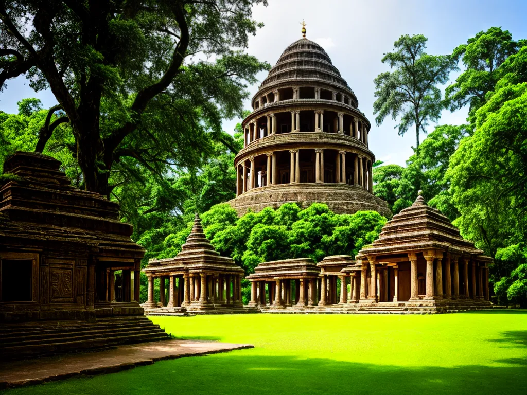 Planta papel dos templos na preservacao da historia